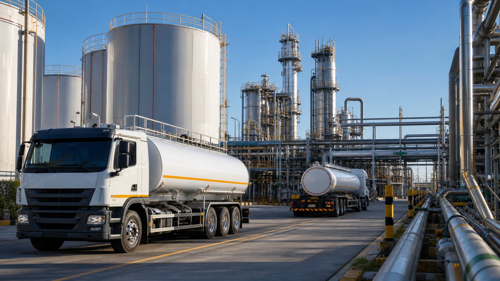 Fuel tankers and petrochemical storage infrastructure